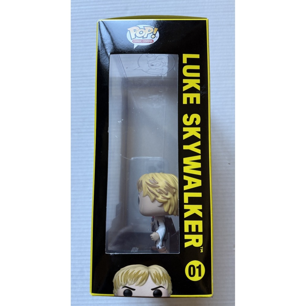 FUNKI POP! Star Wars - Luke Skywalker Walmart Comic Book Cover Sealed Case - NEW - Picture 5 of 8